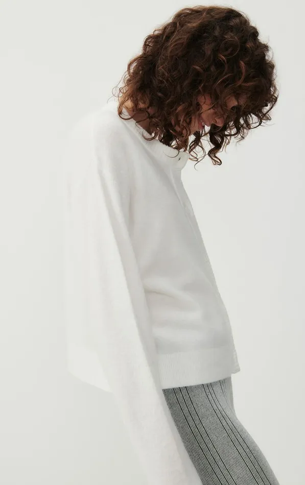 American Vintage Jumpers and Cardigans Women Cardigan Damsville White American Vintage Jumpers and Cardigans Women Cardigan Damsville White