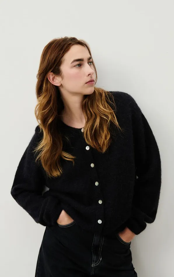 American Vintage Jumpers and Cardigans Women Cardigan Vitow Black