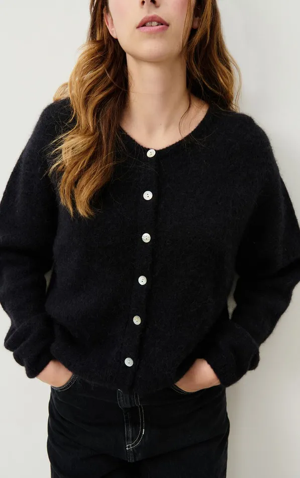 American Vintage Jumpers and Cardigans Women Cardigan Vitow Black