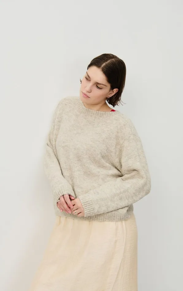 American Vintage Jumpers and Cardigans Women Jumper Cikoya Polar Melange