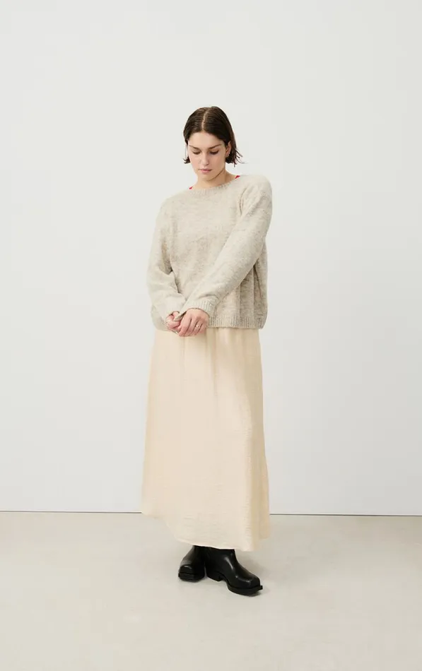 American Vintage Jumpers and Cardigans Women Jumper Cikoya Polar Melange American Vintage Jumpers and Cardigans Women Jumper Cikoya Polar Melange