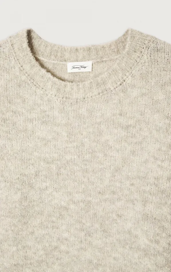 American Vintage Jumpers and Cardigans Women Jumper Cikoya Polar Melange American Vintage Jumpers and Cardigans Women Jumper Cikoya Polar Melange