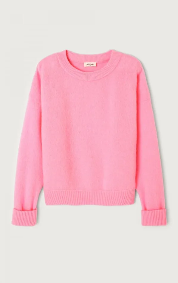 American Vintage Jumpers and Cardigans Women Jumper Vitow Melange Rose
