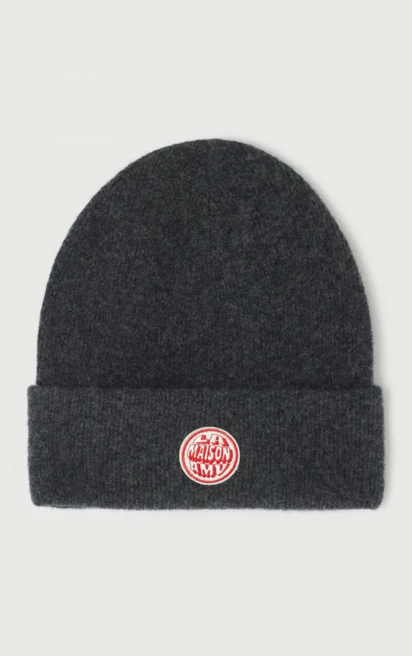 American Vintage Kids Beanie Raxow Melange Charcoal