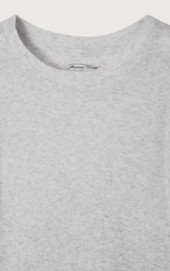 American Vintage Long Sleeve TShirts Kids TShirt Massachusetts Heather Grey American Vintage Long Sleeve TShirts Kids TShirt Massachusetts Heather Grey