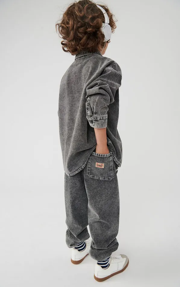 American Vintage Shirts Kids Shirt Jazy Grey American Vintage Shirts Kids Shirt Jazy Grey