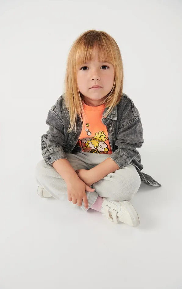 American Vintage Shirts Kids Shirt Jazy Grey American Vintage Shirts Kids Shirt Jazy Grey