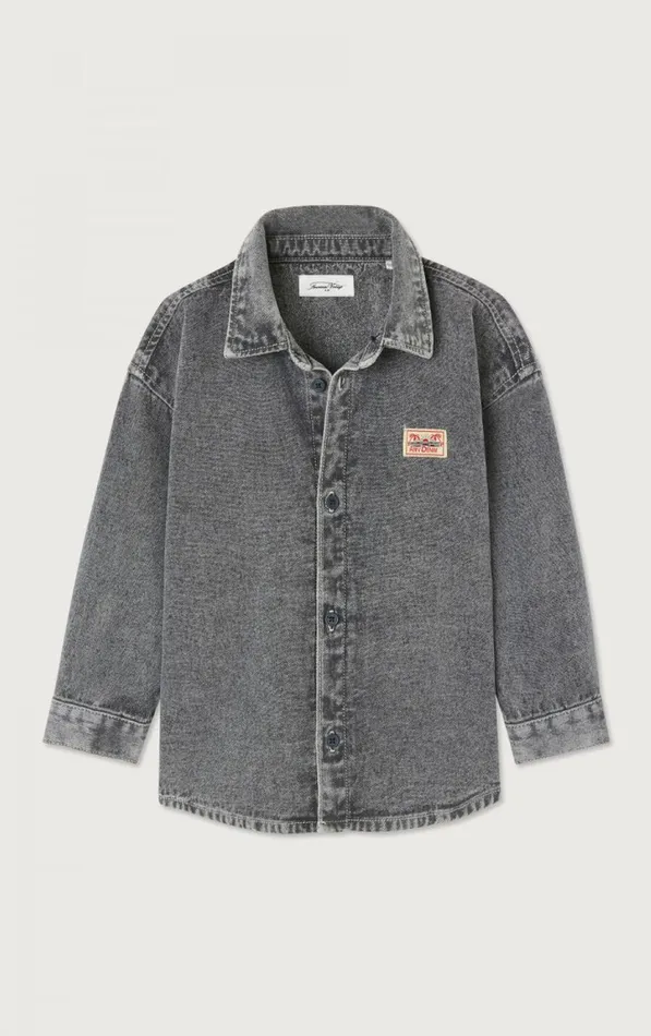 American Vintage Shirts Kids Shirt Jazy Grey American Vintage Shirts Kids Shirt Jazy Grey