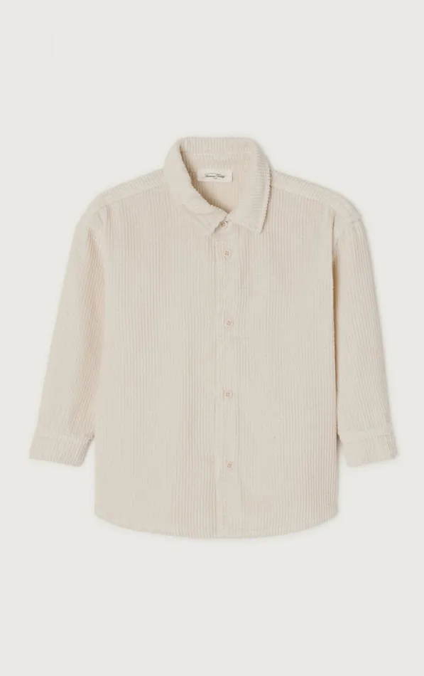 American Vintage Shirts Kids Shirt Padow Ecru Vintage American Vintage Shirts Kids Shirt Padow Ecru Vintage