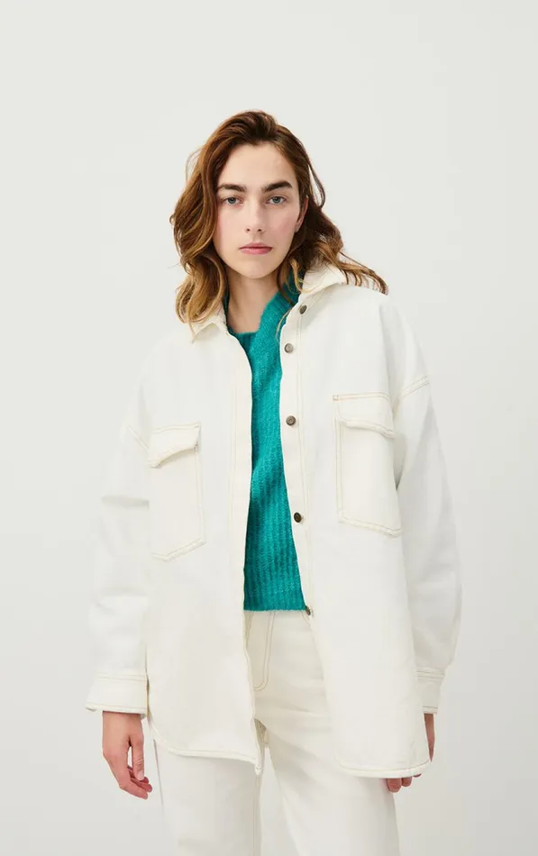 American Vintage Shirts Women Shirt Jozastreet Off White