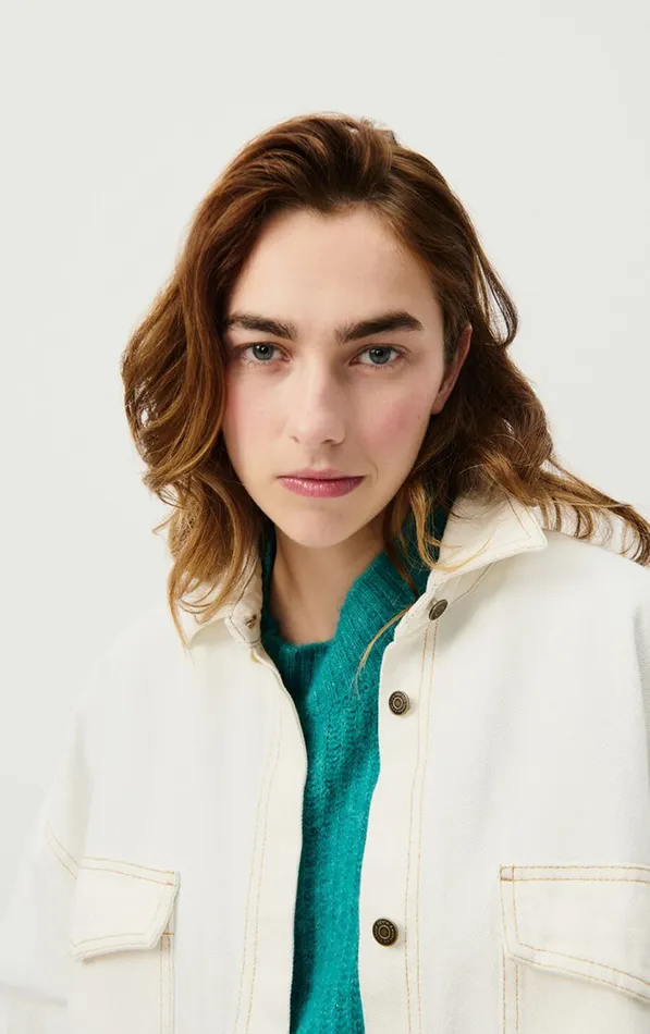 American Vintage Shirts Women Shirt Jozastreet Off White
