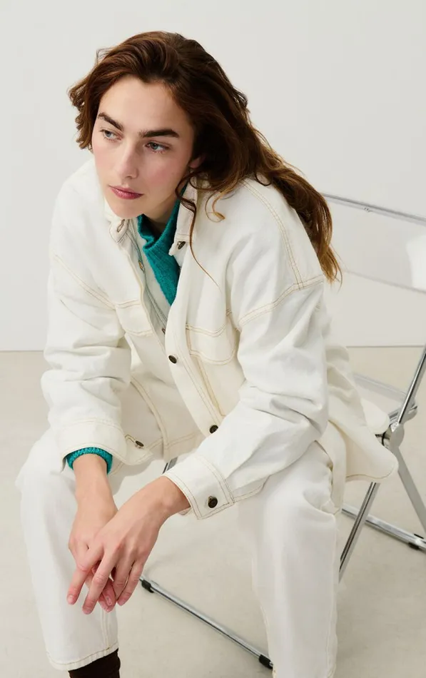 American Vintage Shirts Women Shirt Jozastreet Off White