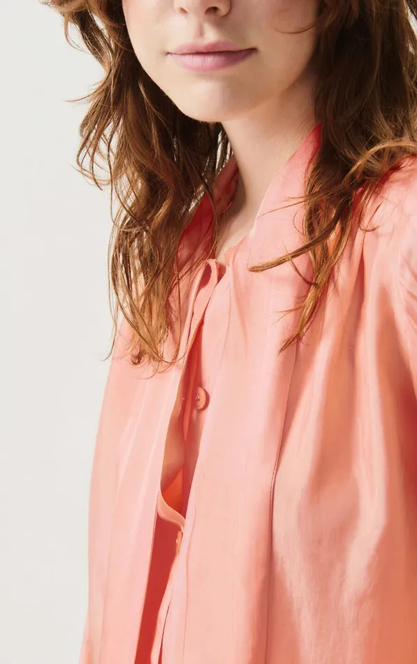 American Vintage Shirts Women Shirt Luabird Pink Flamingo