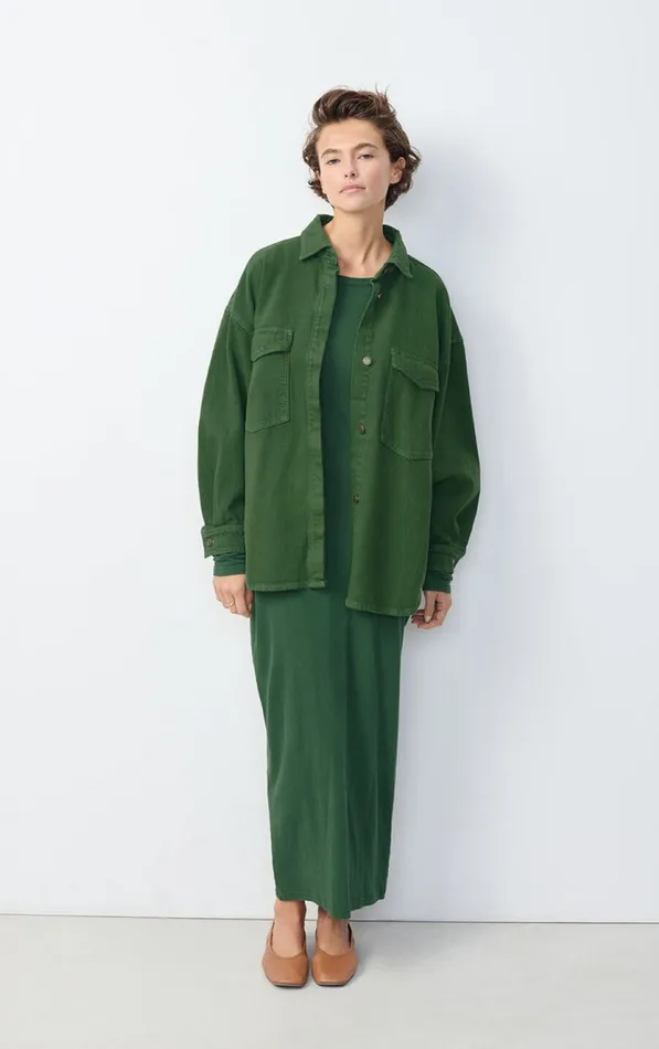 American Vintage Shirts Women Shirt Nyolow Overdyed Khaki