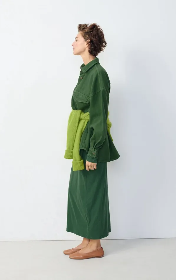 American Vintage Shirts Women Shirt Nyolow Overdyed Khaki