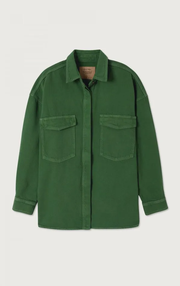 American Vintage Shirts Women Shirt Nyolow Overdyed Khaki