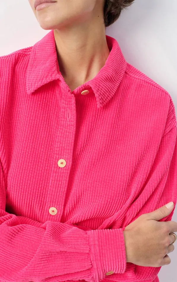 American Vintage Shirts Women Shirt Padow Vintage Fuchsia