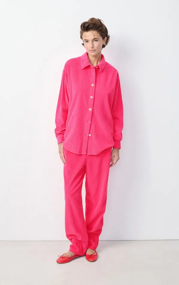American Vintage Shirts Women Shirt Padow Vintage Fuchsia