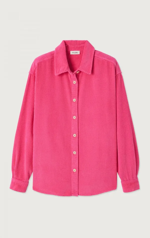 American Vintage Shirts Women Shirt Padow Vintage Fuchsia