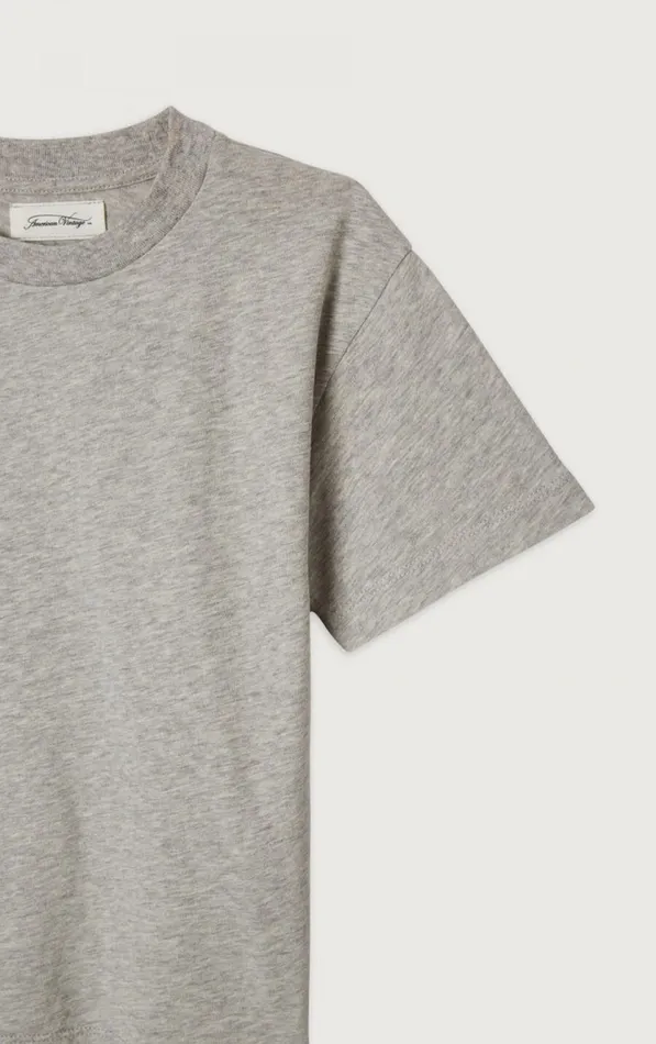 American Vintage Short Sleeve TShirts Kids TShirt Gamipy Polar Melange