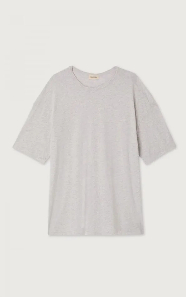 American Vintage Short Sleeve TShirts Men TShirt Gamipy Polar Melange American Vintage Short Sleeve TShirts Men TShirt Gamipy Polar Melange