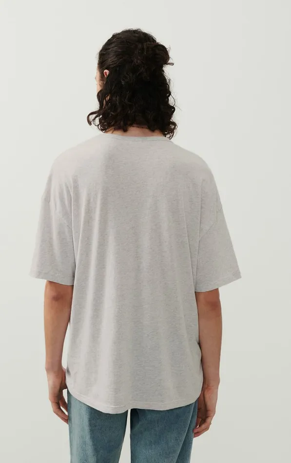 American Vintage Short Sleeve TShirts Men TShirt Gamipy Polar Melange American Vintage Short Sleeve TShirts Men TShirt Gamipy Polar Melange