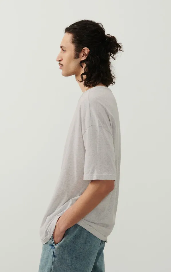 American Vintage Short Sleeve TShirts Men TShirt Gamipy Polar Melange American Vintage Short Sleeve TShirts Men TShirt Gamipy Polar Melange