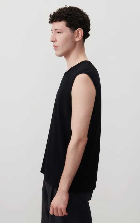 American Vintage Short Sleeve TShirts Men Tank Top Gamipy Black American Vintage Short Sleeve TShirts Men Tank Top Gamipy Black