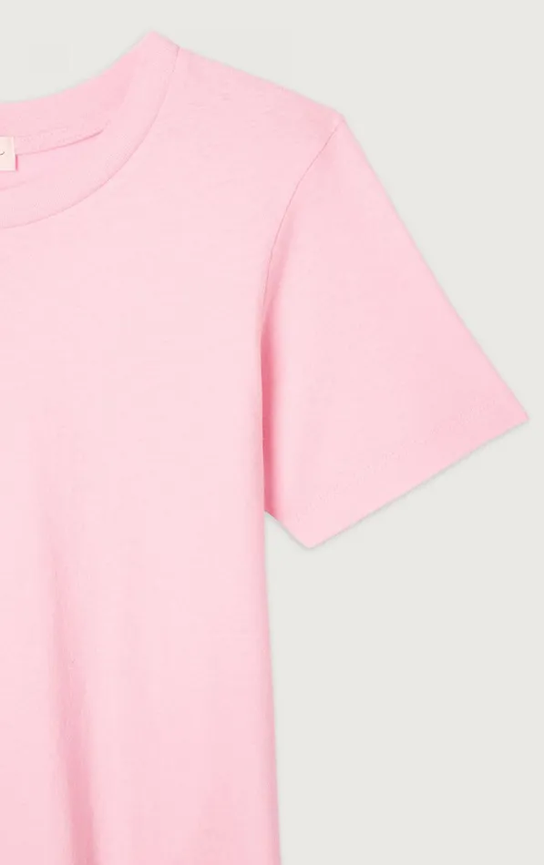 American Vintage Short Sleeve TShirts Women TShirt Gamipy Cherry Blossom American Vintage Short Sleeve TShirts Women TShirt Gamipy Cherry Blossom