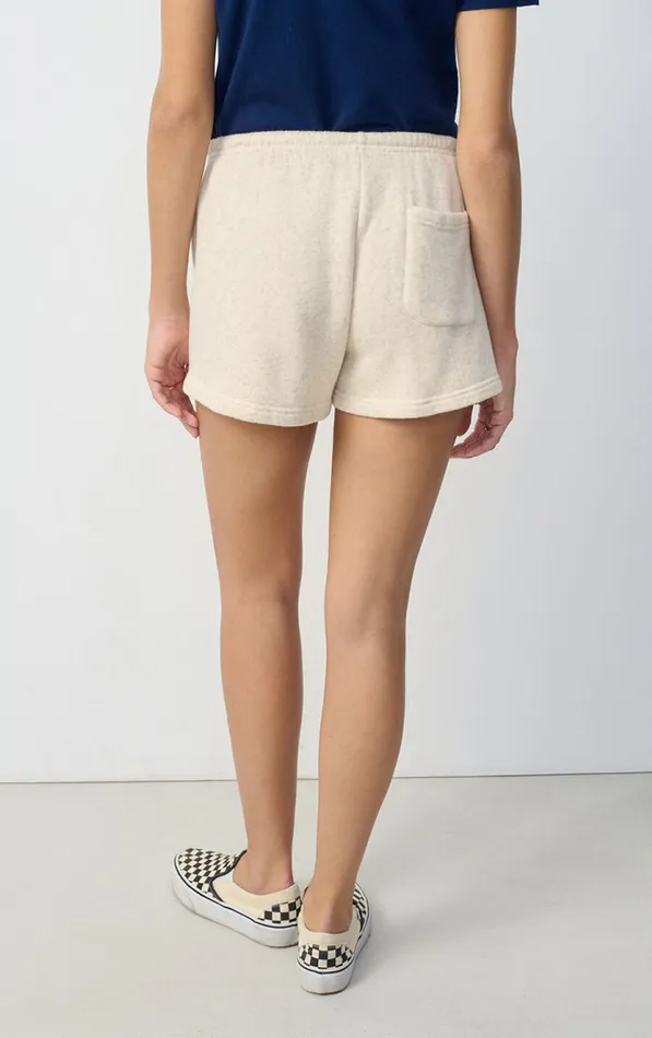 American Vintage Shorts Women Shorts Itonay Melange Ecru