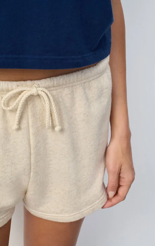 American Vintage Shorts Women Shorts Itonay Melange Ecru