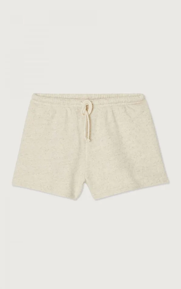 American Vintage Shorts Women Shorts Itonay Melange Ecru