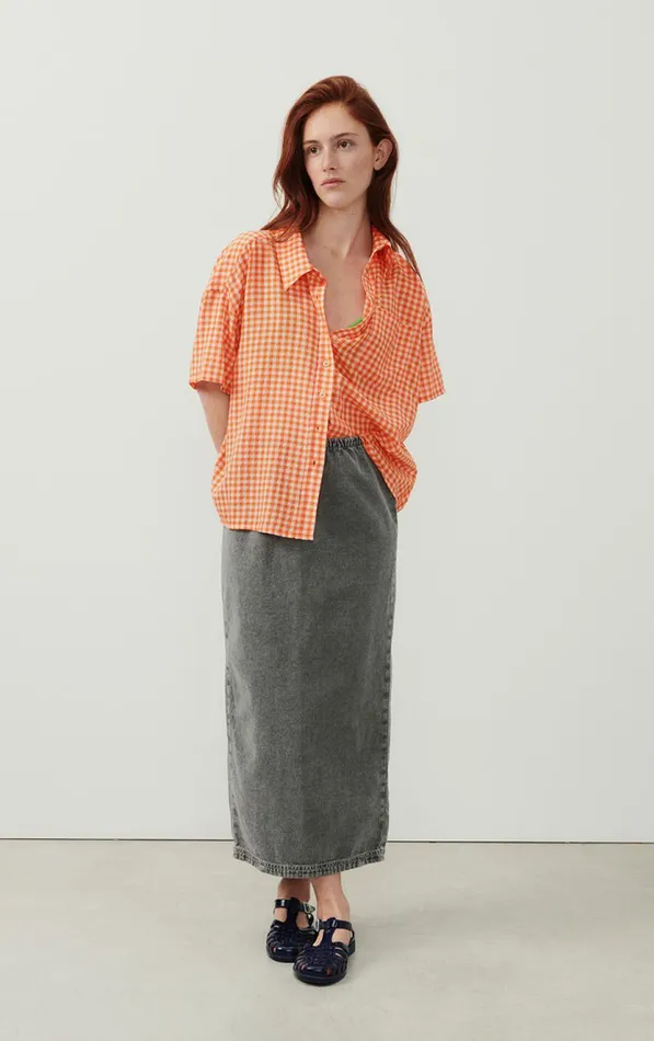 American Vintage Skirts Women Skirt Jazy Grey