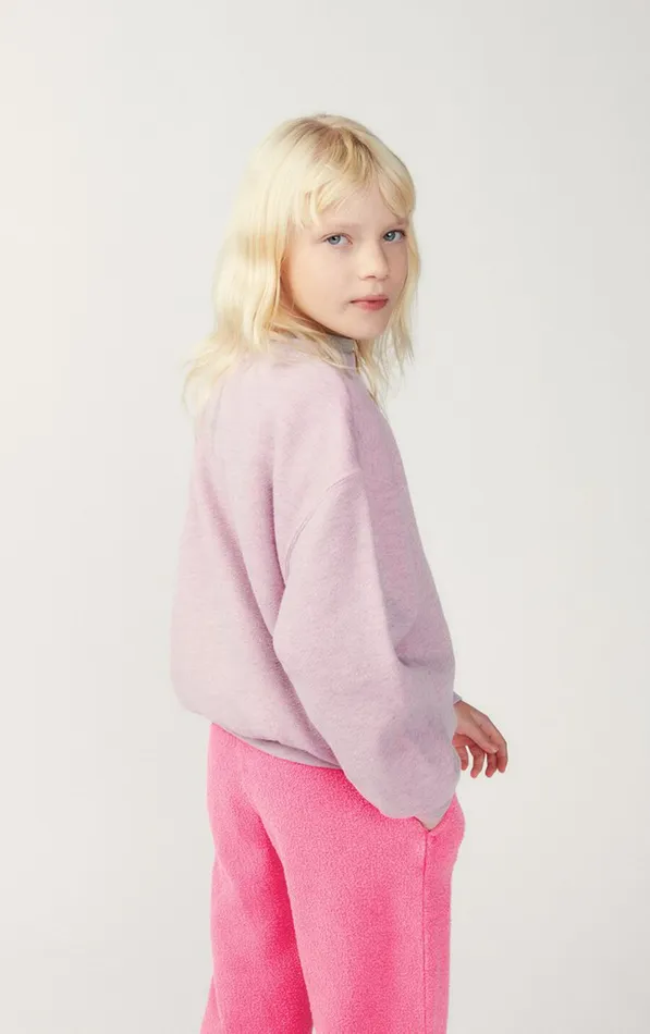 American Vintage Sweatshirts Kids Sweatshirt Doven Overdyed Satin