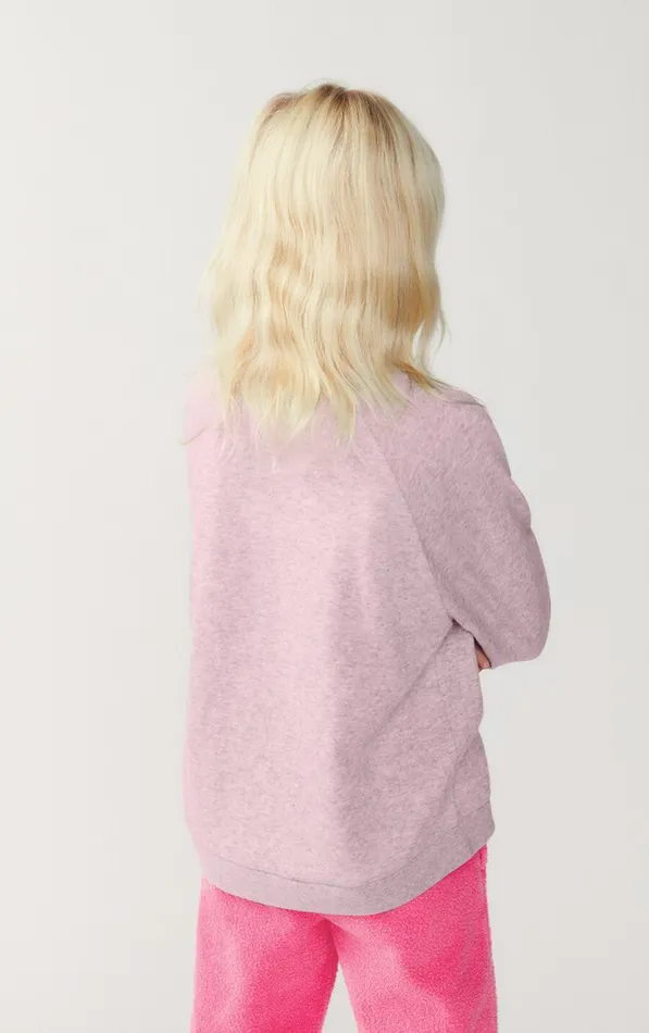 American Vintage Sweatshirts Kids Sweatshirt Doven Overdyed Satin