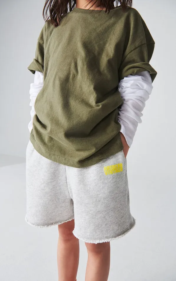 American Vintage Trousers and Shorts Kids Shorts Kodytown Polar Melange