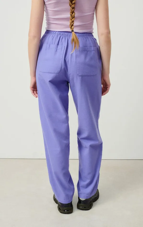 American Vintage Trousers Women Trousers Dakota Provence Melange American Vintage Trousers Women Trousers Dakota Provence Melange