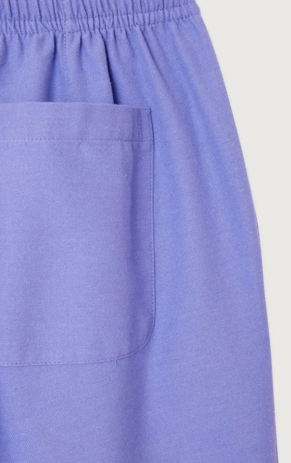 American Vintage Trousers Women Trousers Dakota Provence Melange American Vintage Trousers Women Trousers Dakota Provence Melange