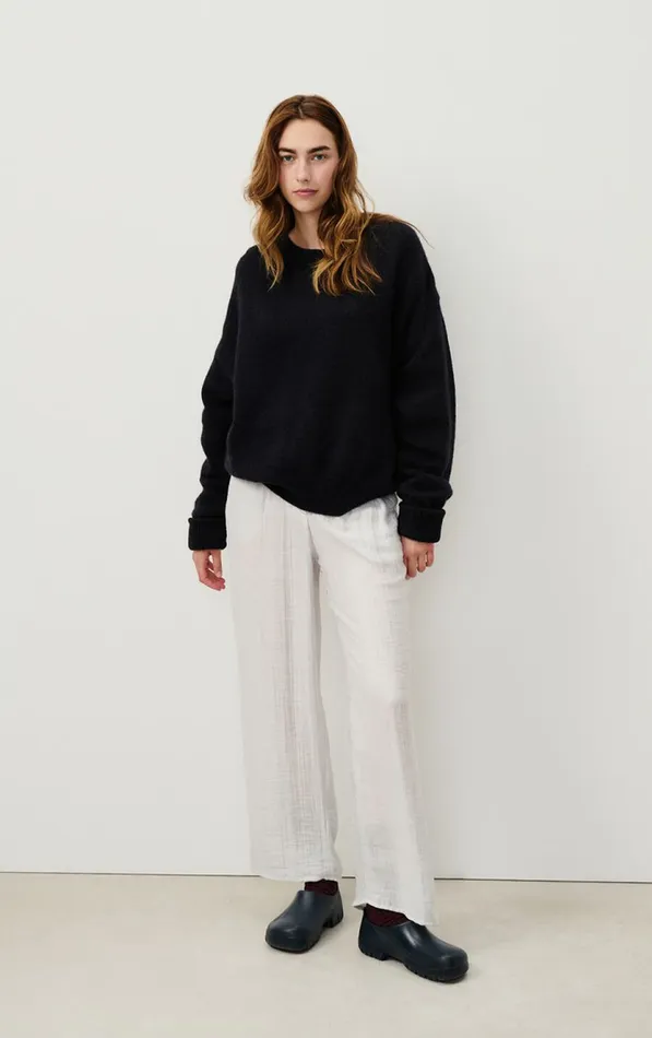 American Vintage Trousers Women Trousers Detown Snow American Vintage Trousers Women Trousers Detown Snow