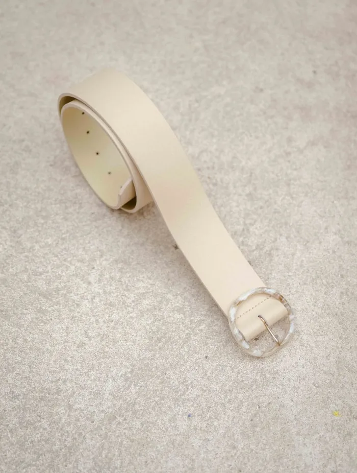 Anafi Beige Women Bobbies Belts Anafi Beige Women Bobbies Belts
