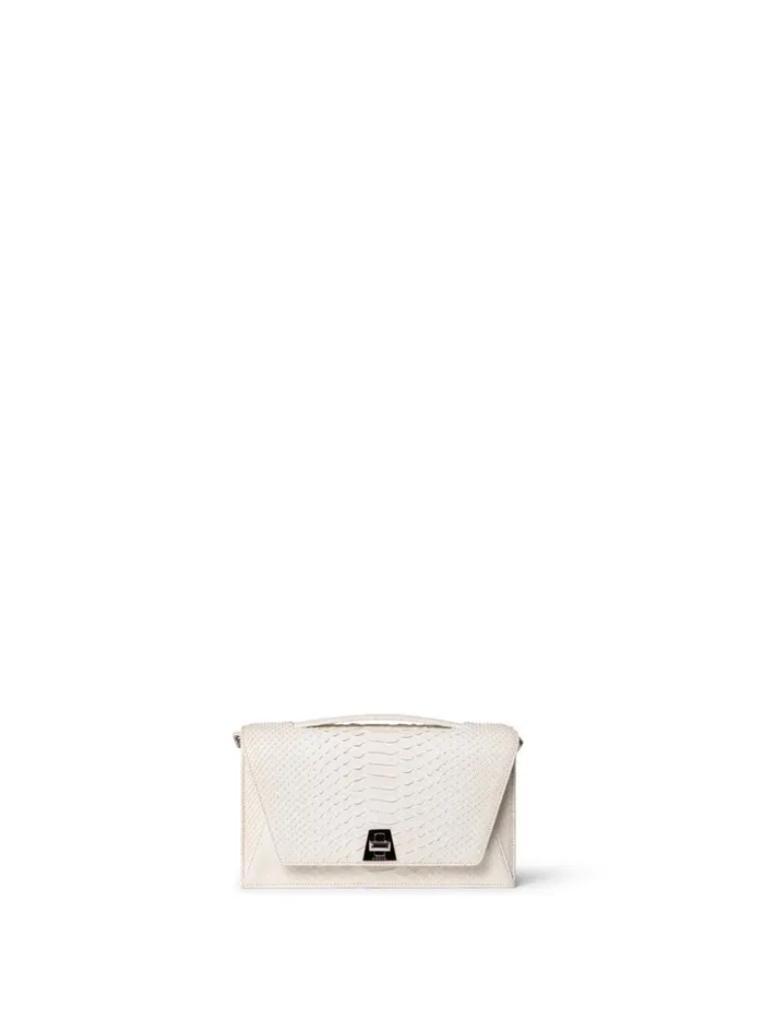 Anouk City Bag In Python White Women Akris Clutches