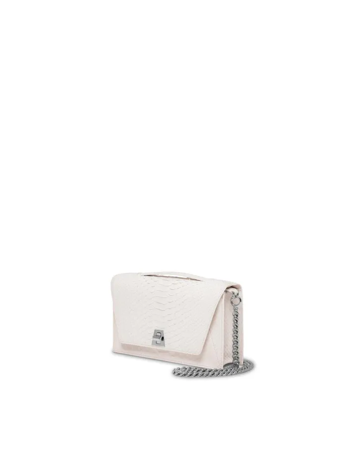 Anouk City Bag In Python White Women Akris Clutches