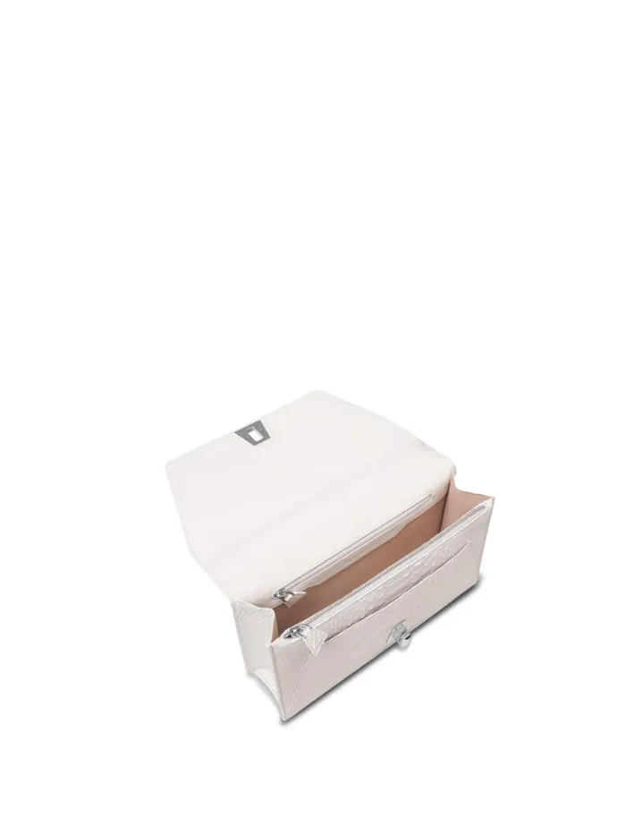 Anouk City Bag In Python White Women Akris Clutches
