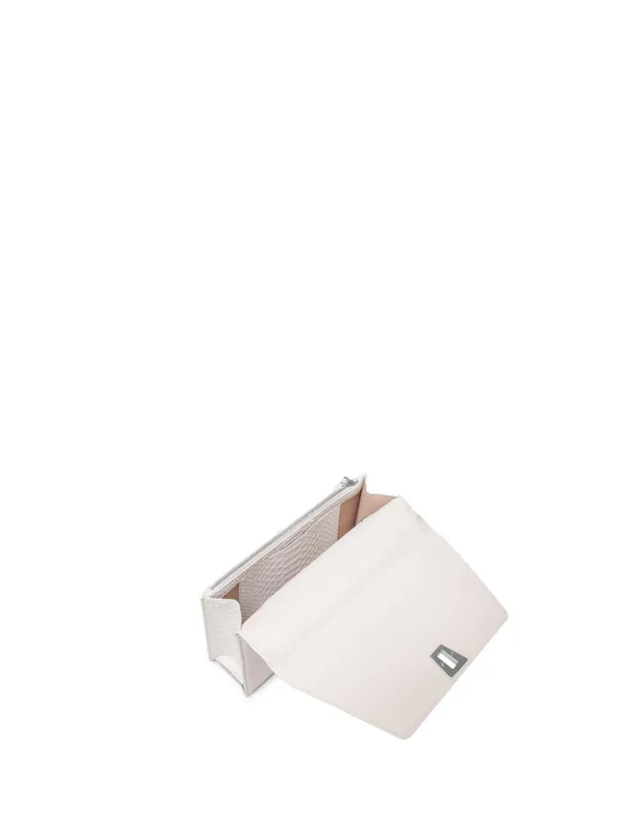 Anouk City Bag In Python White Women Akris Clutches