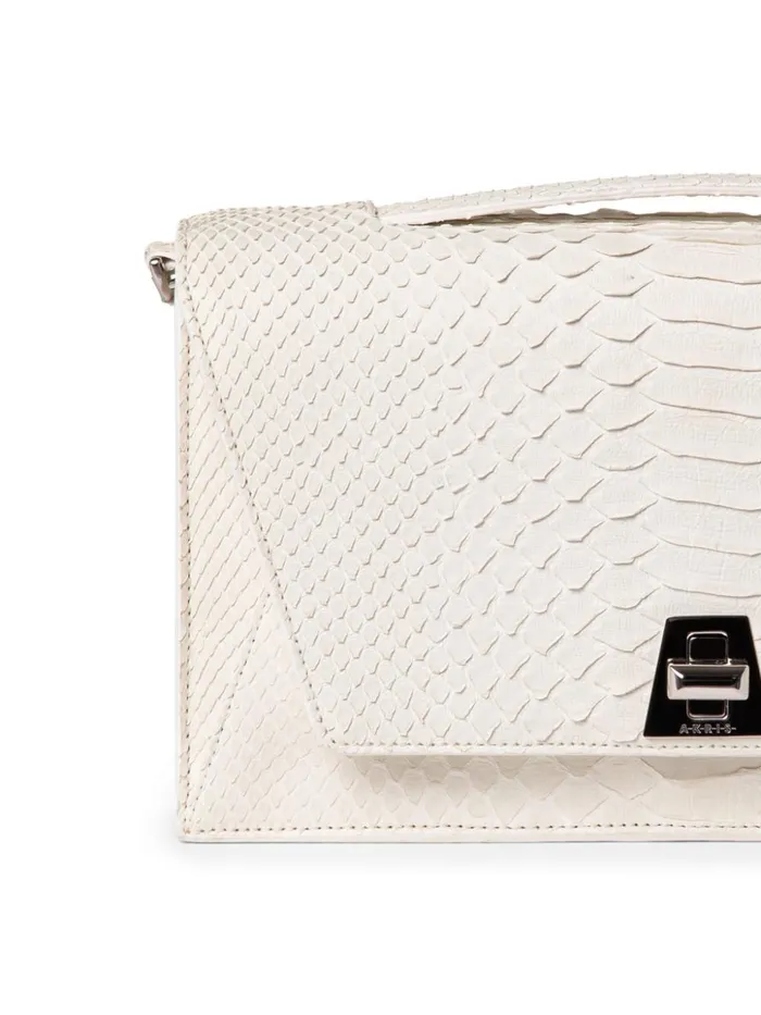 Anouk City Bag In Python White Women Akris Clutches