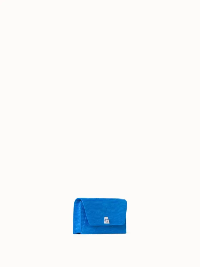 Anouk Envelope Bag With Shiny Lizard Finish Regatta Women Akris Crossbody Bags
