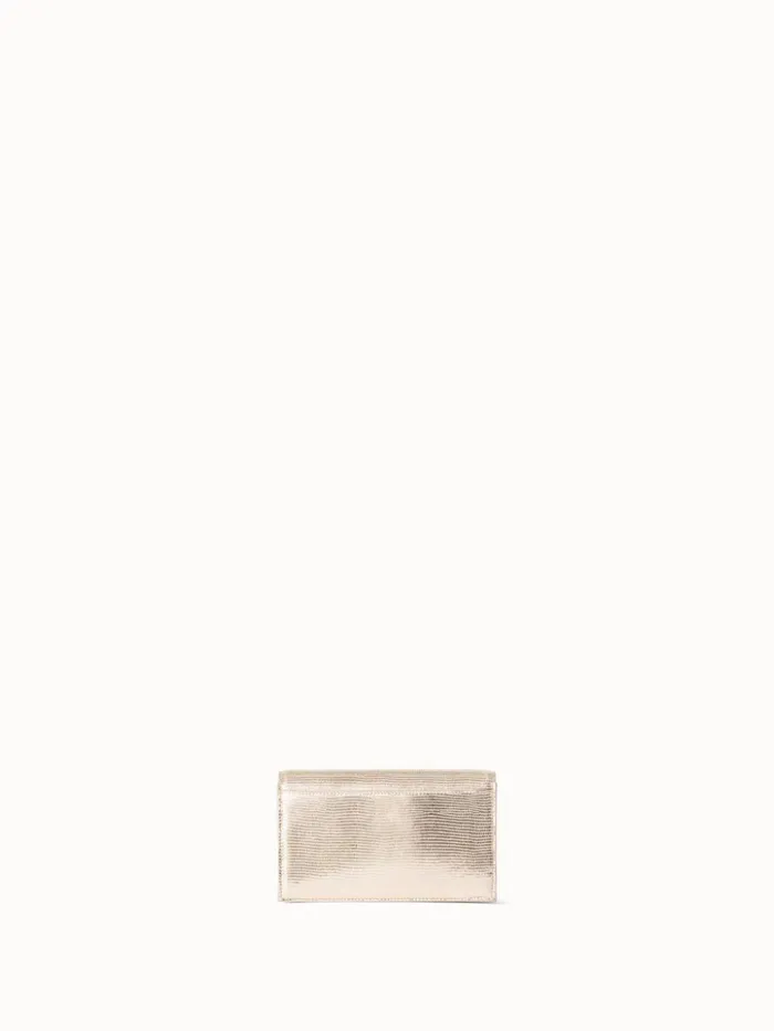 Anouk Envelope Bag With Shiny Lizard Finish Stucco Met Women Akris Mini Bags