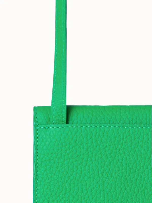 Anouk Phone Pouch In Cervocalf Leather Bamboo Women Akris Mini Bags