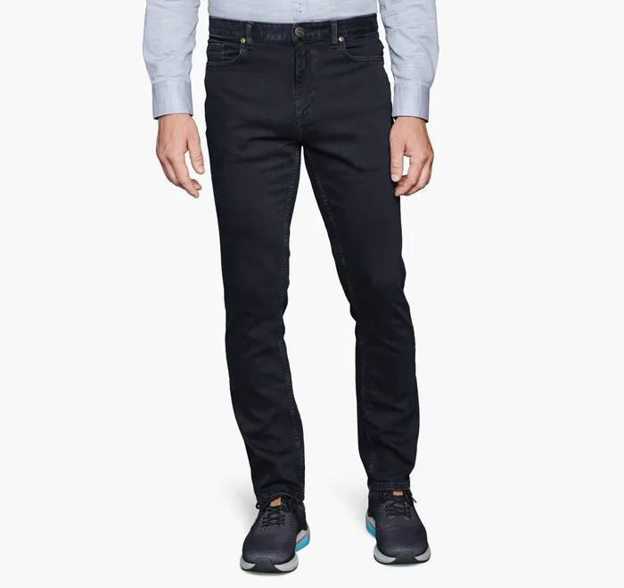 Apparel Johnston and Murphy Men Denim Jeans Black Wash