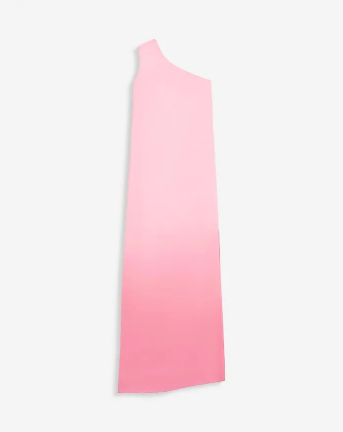 Asymmetrical Long Dress With Ribbon Detail Venus Women Lanvin Dresses
